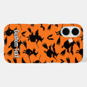 Muster fliegender Hexen Case-Mate iPhone Hülle (Rückseite (Horizontal))