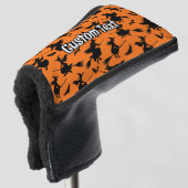 Muster fliegender Hexen Golf Headcover (3/4 Vorderseite)
