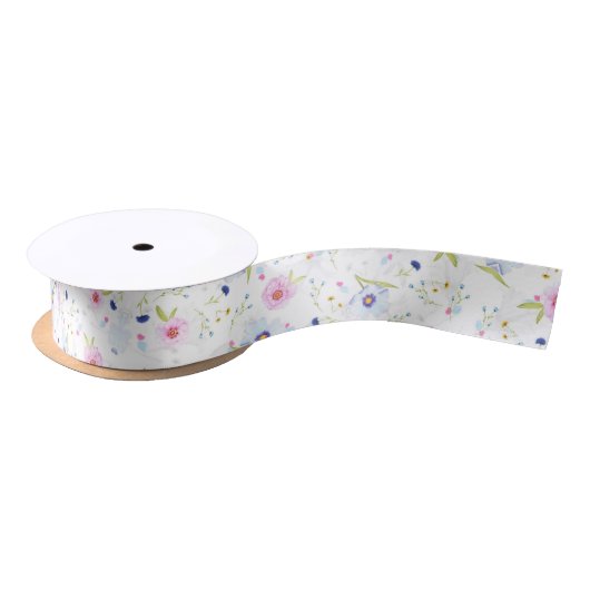 Muster Floral Ribbon Satinband (Spule)