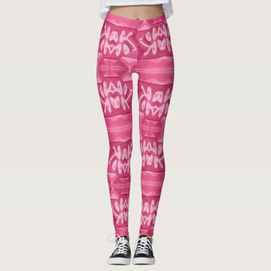 Muster Frauen-Leggings Leggings (Vorderseite)
