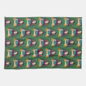 Muster Frida Kahlos | MI Mexiko Lindo Geschirrtuch (Horizontal)