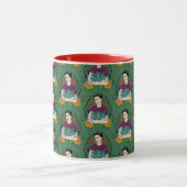 Muster Frida Kahlos | MI Mexiko Lindo Tasse (Zentrum)