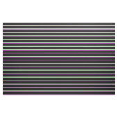 Muster Fuchsia, Lime Green, Beige & Black Lines Stoff (Fat Quarter (45,7 x 55,9 cm))