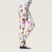 Muster Funny Unicorn Magic Rainbow Niedlich Leggings (Rechts)