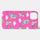 Muster Funny Unicorn Niedlich Case-Mate iPhone Hülle (Rückseite (Horizontal))