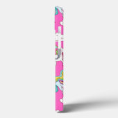 Muster Funny Unicorn Niedlich Case-Mate iPhone Hülle (Rückseite / Links)