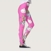 Muster Funny Unicorn Niedlich Leggings (Rechts)