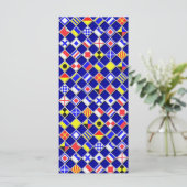 Muster für 3D-Effekt Sichtbare eckige Flag-Fliesen (Stehend Vorderseite)