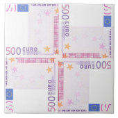 Muster für 500 Euro Fliese (Vorderseite)