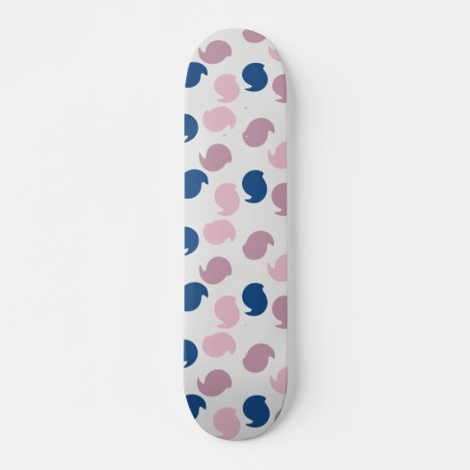 Muster für abgeschwächte Kreise Skateboard (Vorne)