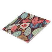 Muster für abstrakte Blätter Fliese (Seite)