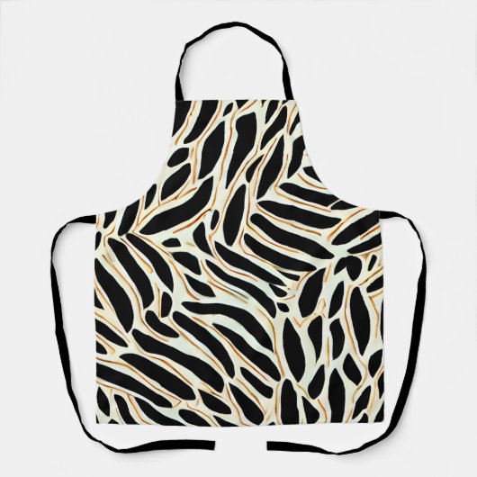 Muster für abstrakte Blätter Schürze (Vorderseite)