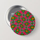 Muster für Abstrakte Blume Button (Vorne & Hinten)