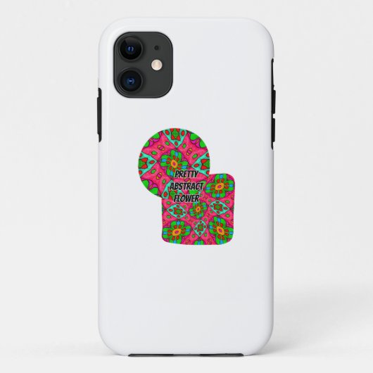 Muster für Abstrakte Blume Case-Mate iPhone Hülle (Rückseite)