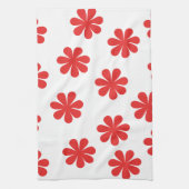 Muster für abstrakte Blume Geschirrtuch (Vertikal)