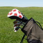 Muster für abstrakte Blume Golf Headcover (In SItu)