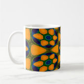 Muster für Abstrakte Blume Kaffeetasse (Links)