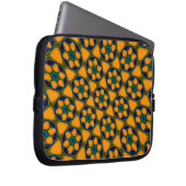 Muster für Abstrakte Blume Laptopschutzhülle (Vorne Rechts)
