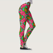Muster für Abstrakte Blume Leggings (Rechts)