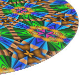 Muster für Abstrakte Blume Schneidebrett (Ecke)