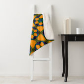 Muster für Abstrakte Blume Sherpadecke (Beispiel)