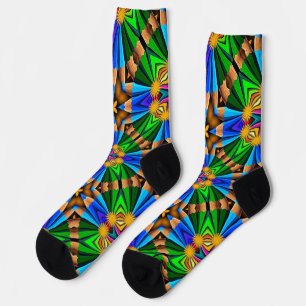 Muster für Abstrakte Blume Socken