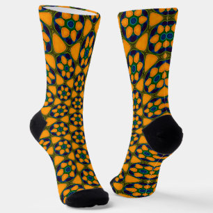 Muster für Abstrakte Blume Socken