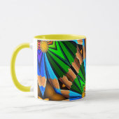 Muster für Abstrakte Blume Tasse (Links)