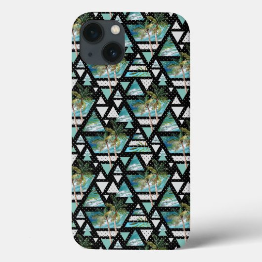 Muster für abstrakte Geometrien Case-Mate iPhone Hülle (Rückseite)