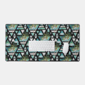 Muster für abstrakte Geometrien Schreibtischunterlage (Tastatur & Maus)