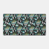 Muster für abstrakte Geometrien Schreibtischunterlage (Vorderseite)