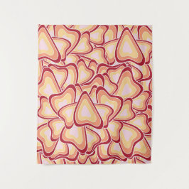 Muster für abstrakte geometrische Himmelsmuster Wandteppich