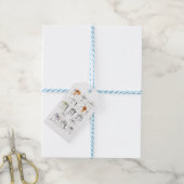 Muster für abstrakte Geschenkboxen Geschenkanhänger (Mit Garn)