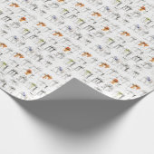Muster für abstrakte Geschenkboxen Geschenkpapier (Ecke)