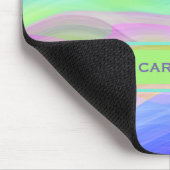 Muster für Abstrakte, künstlerische Coole Waves Mousepad (Ecke)