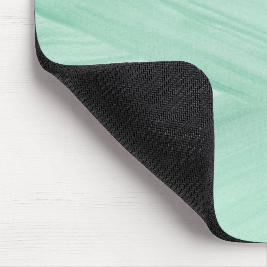 Muster für Abstrakte Pinselstriche in Sage Green Mousepad (Ecke)