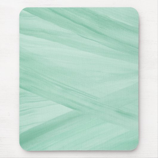 Muster für Abstrakte Pinselstriche in Sage Green Mousepad (Vorne)