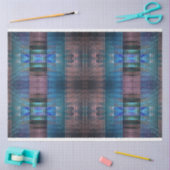 Muster für Abstraktes Fraktal im Südwesten Seidenpapier (Basteln)