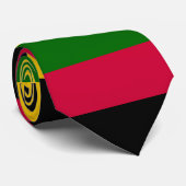 Muster für afrikanische Farben Krawatte (Gerollt)