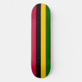Muster für afrikanische Farben Skateboard (Vorderseite)