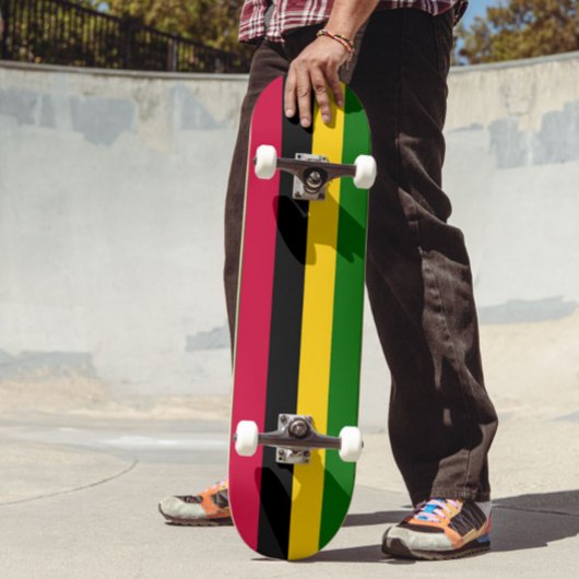 Muster für afrikanische Farben Skateboard