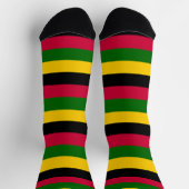 Muster für afrikanische Farben Socken (Oben)