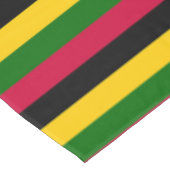 Muster für afrikanische Farben Tischdecke (Schrägansicht)