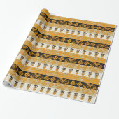 Muster für afrikanische Stämme Geschenkpapier (Ungerollt)
