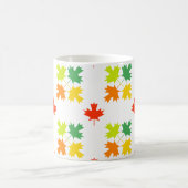 Muster für Ahorn-Blätter Kaffeetasse (Mittel)