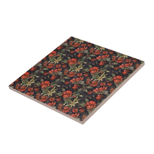 Muster für antike Blume Fliese (Seite)