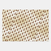 Muster für antike Violinmusik Geschenkpapier Set (Vorderseite)