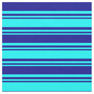 Muster für Aqua & Dark Blue Stoff