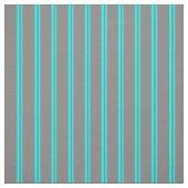 Muster für Aqua und Graue Streifen Stoff (Muster)