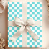 Muster für Aqua- und Weißkarton Geschenkpapier
